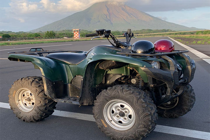 ATV Yamaha 450 en Ometepe